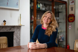 At home with Anna on Wilton Way, E8.